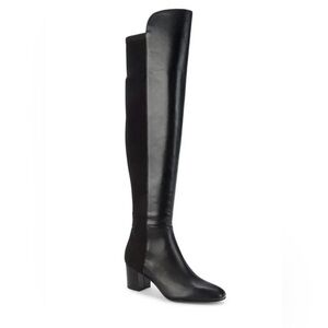 Stuart Weitzman Elegant Black Over the Knee Boots